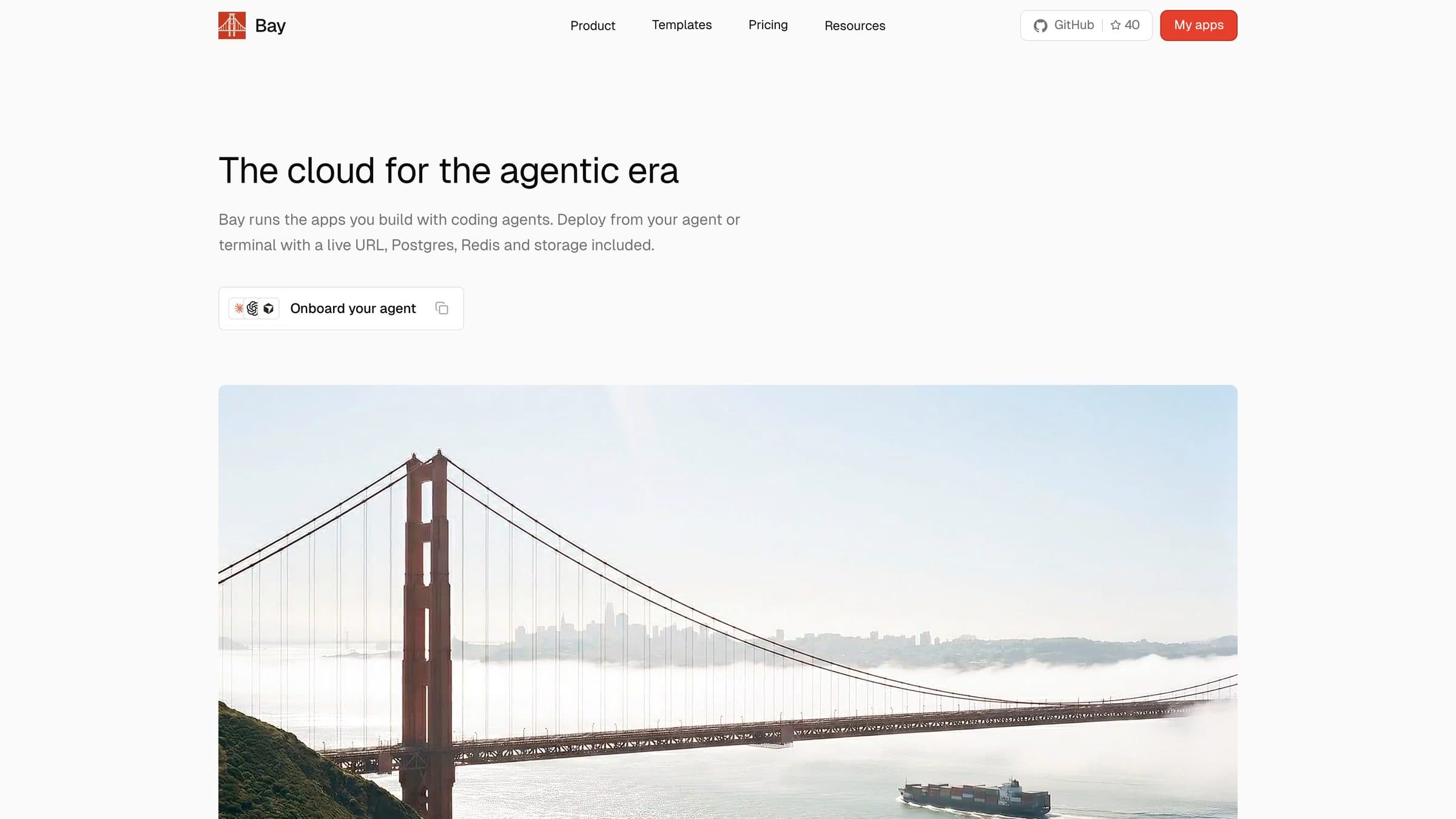 bay cloud homepage